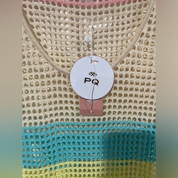 PQ Swim Marlo Swim Cover-Up Maxi Dress | ML | color Dolce - Picture 4 of 6